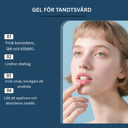 Tandbleknings gel