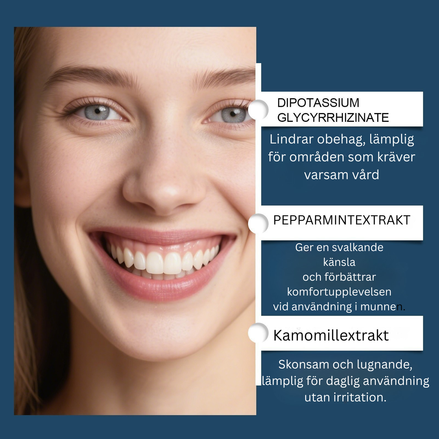Tandbleknings gel