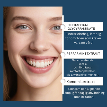 Tandbleknings gel